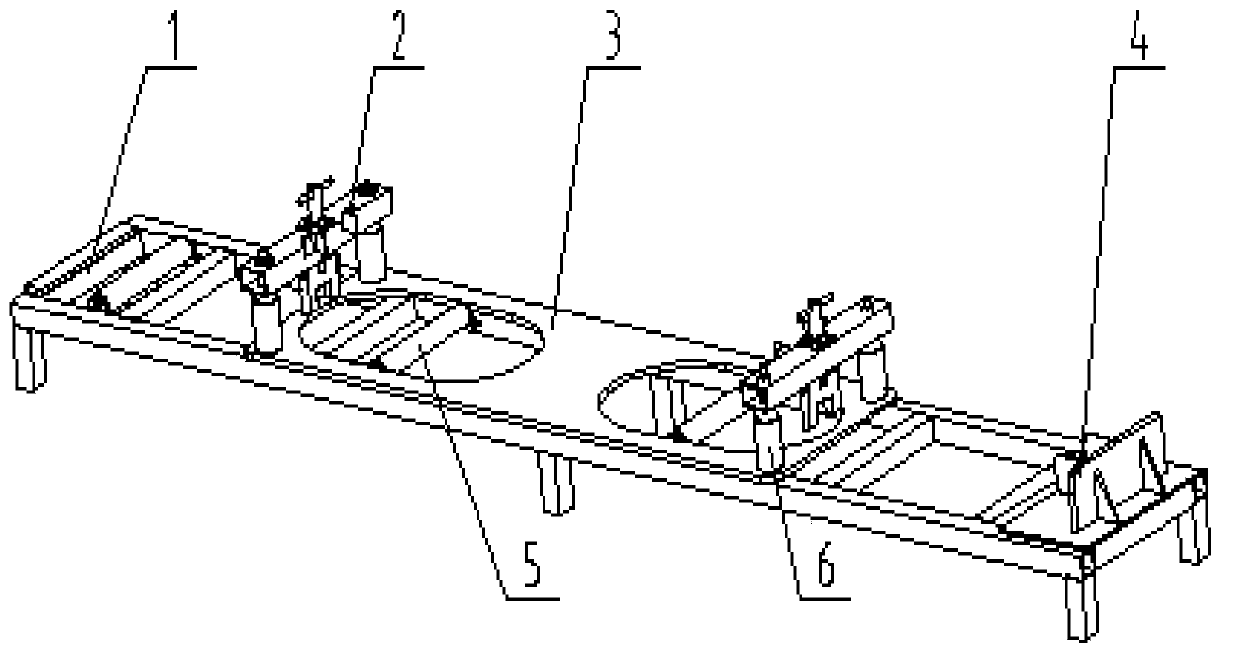 Clamp for assembling and welding stand column of lift car