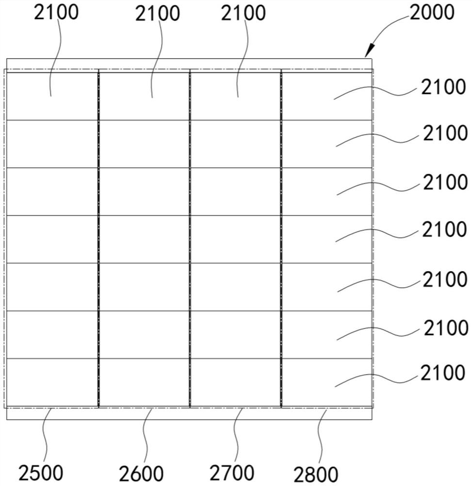 Partition control conveying device, article separating system and assembling method of partition control conveying device