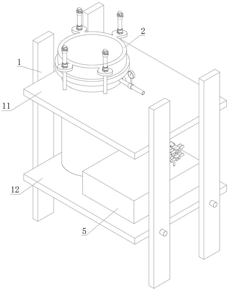 Multilayer positive and negative reverse rotation ceramic membrane