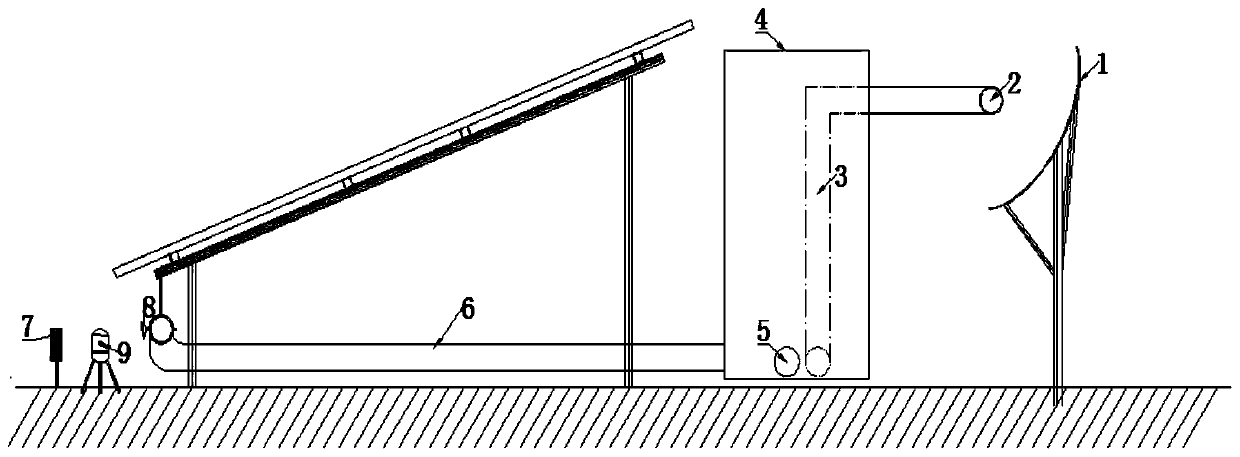 Automatic weeding device for photovoltaic power station