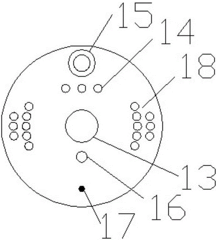 Intelligent cat eye, hardware structure thereof and intelligent cat eye control system