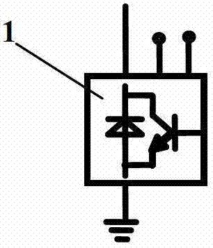 Voltage control method in power system with non-effectively earthed neutral