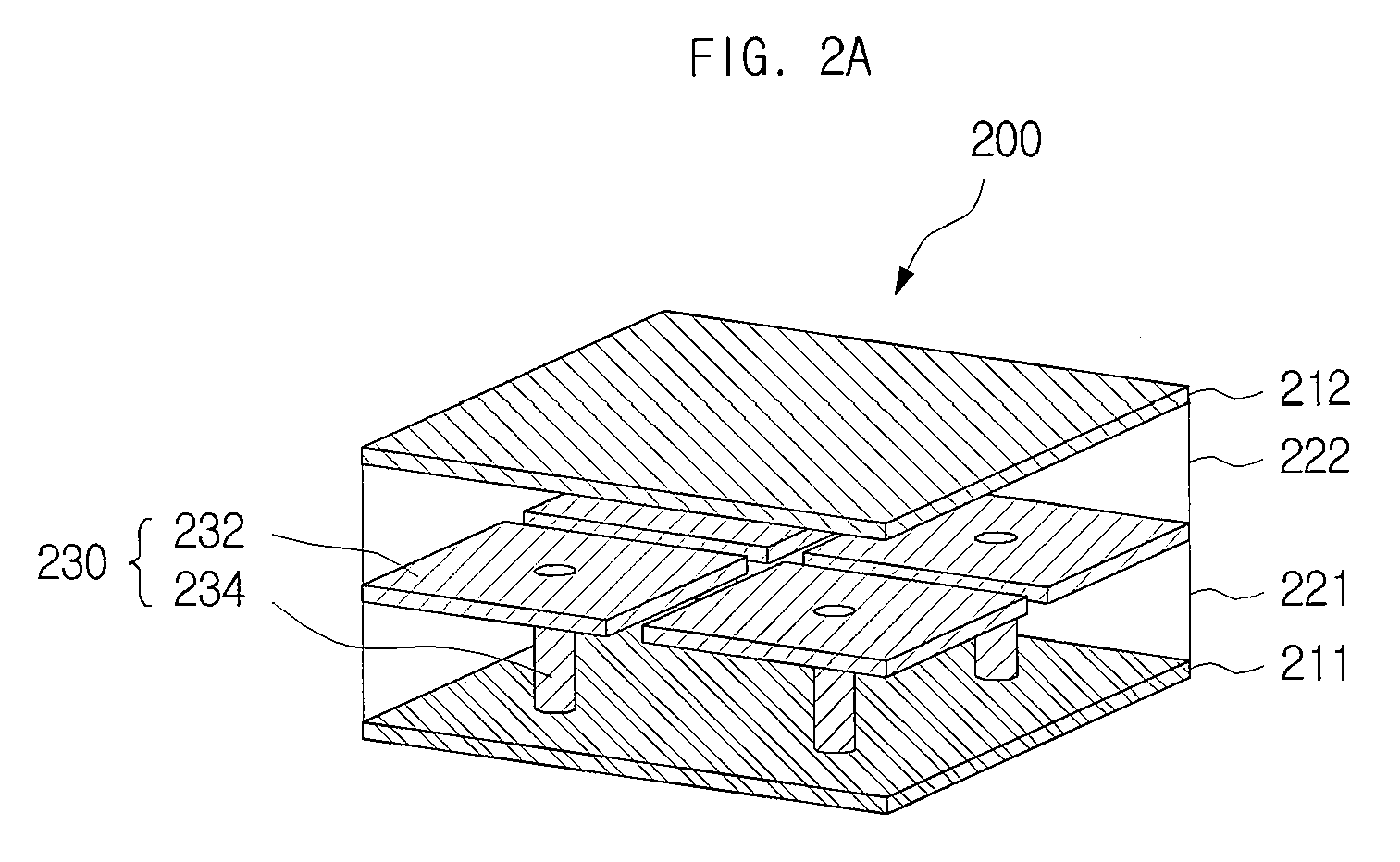 Electromagnetic bandgap structure and printed circuit board