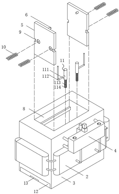 A super large capacity capacitor installation device