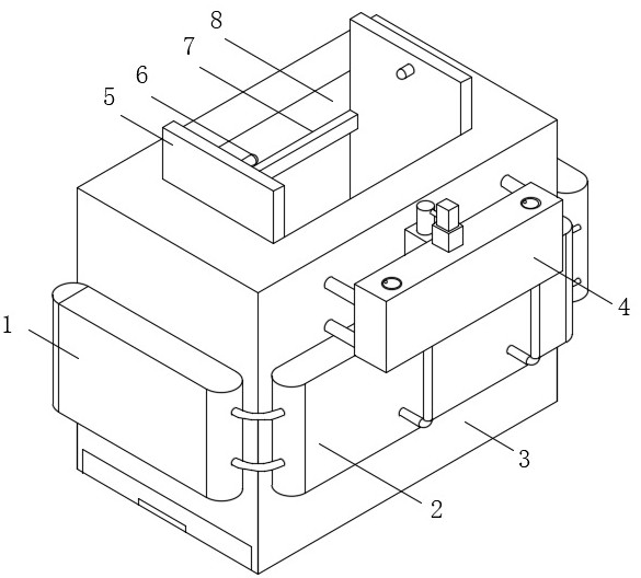 A super large capacity capacitor installation device