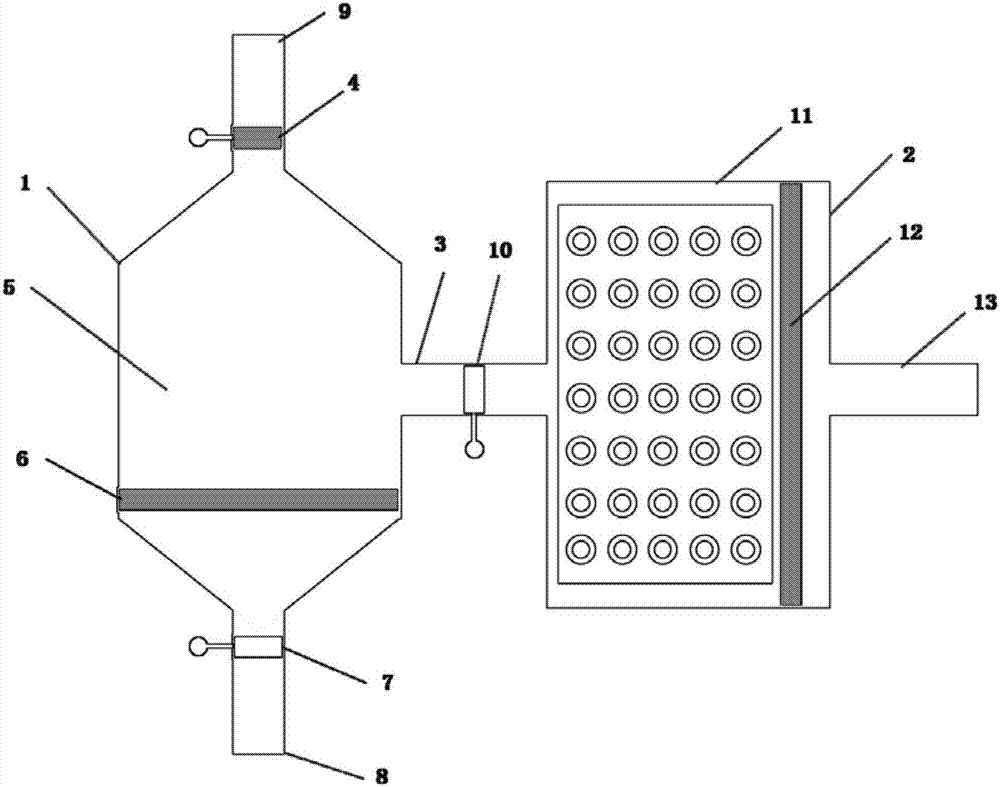 Integrated terahertz superstructure nano-biochip as well as application and method thereof