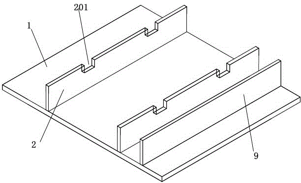 Installation method for conduits of contact rails of magnetism suspension track beams and positioning mold for conduits