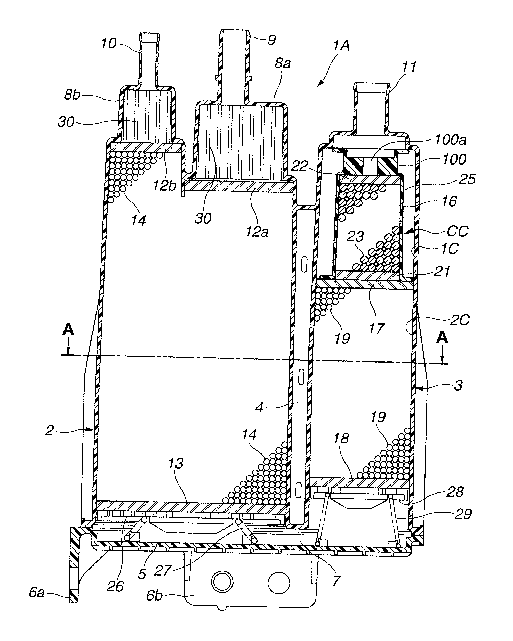 Carbon canister