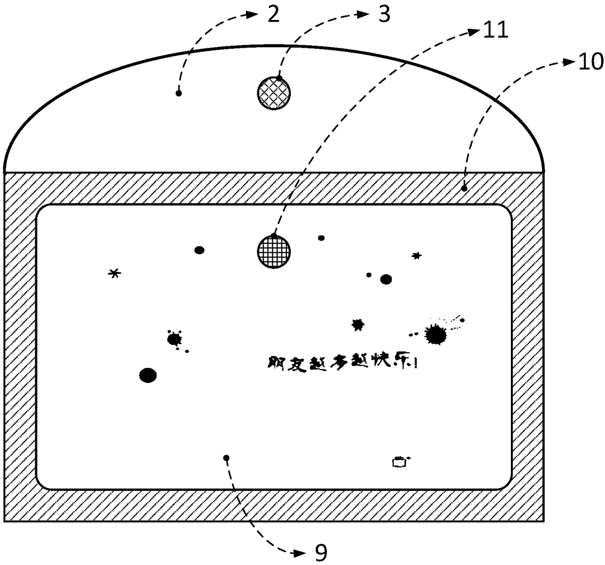 Shared envelope used as teaching aid