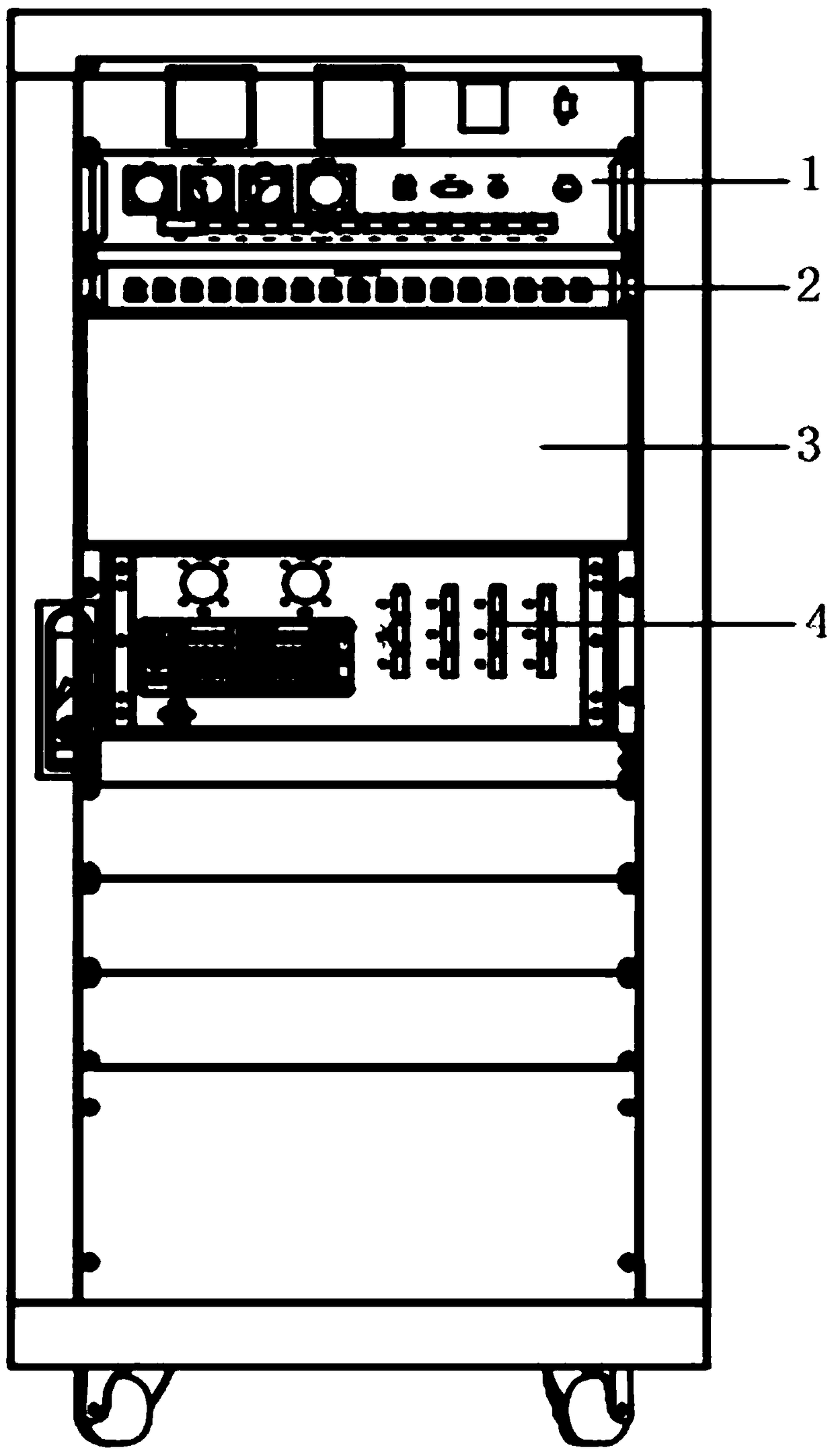 Multi-channel digital signal optical fiber transmission test device