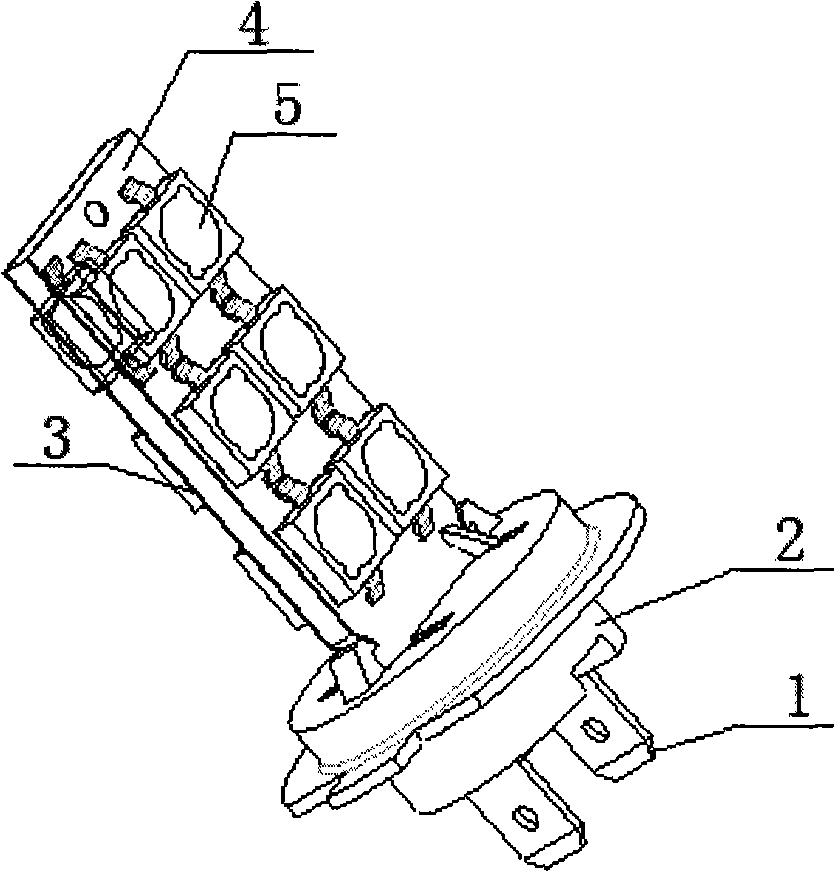 Novel high-power LED bulb