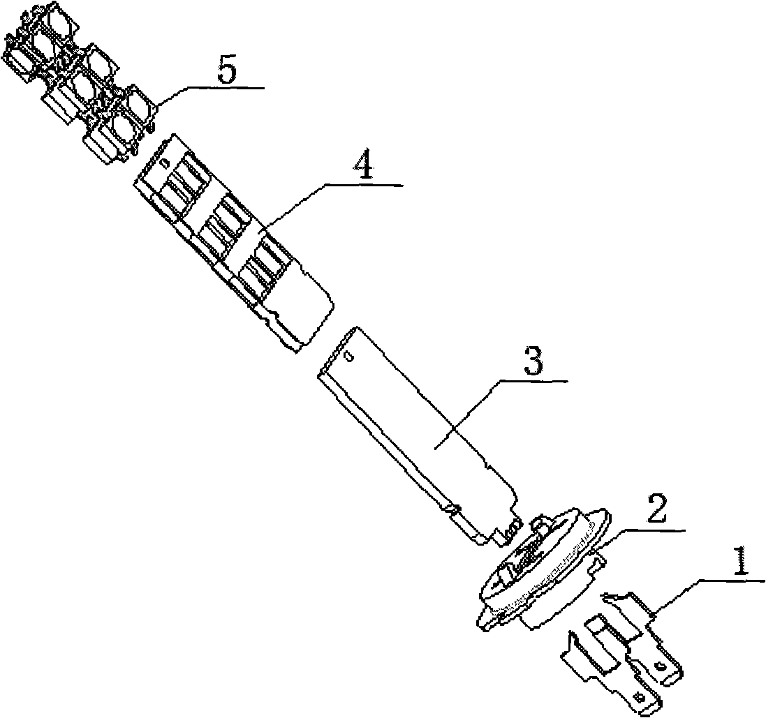 Novel high-power LED bulb