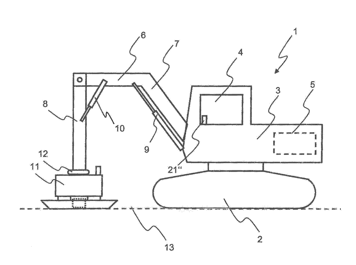 Method For Soil Compaction With An Attachable Compactor, Attachable Compactor As Well As An Excavator With An Attachable Compactor