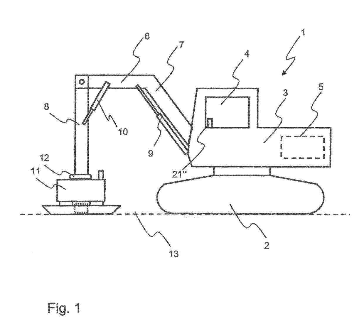 Method For Soil Compaction With An Attachable Compactor, Attachable Compactor As Well As An Excavator With An Attachable Compactor