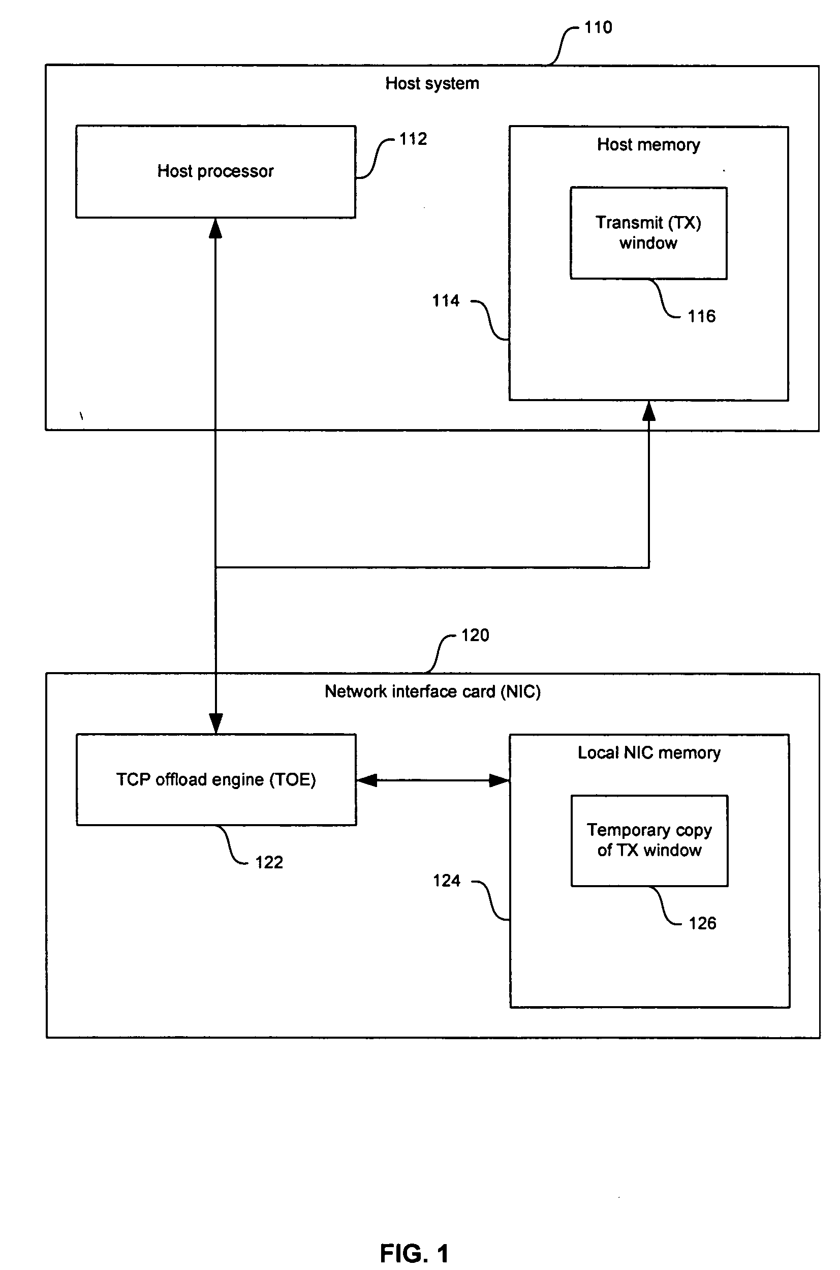 Method and system for transmission control protocol (TCP) retransmit processing