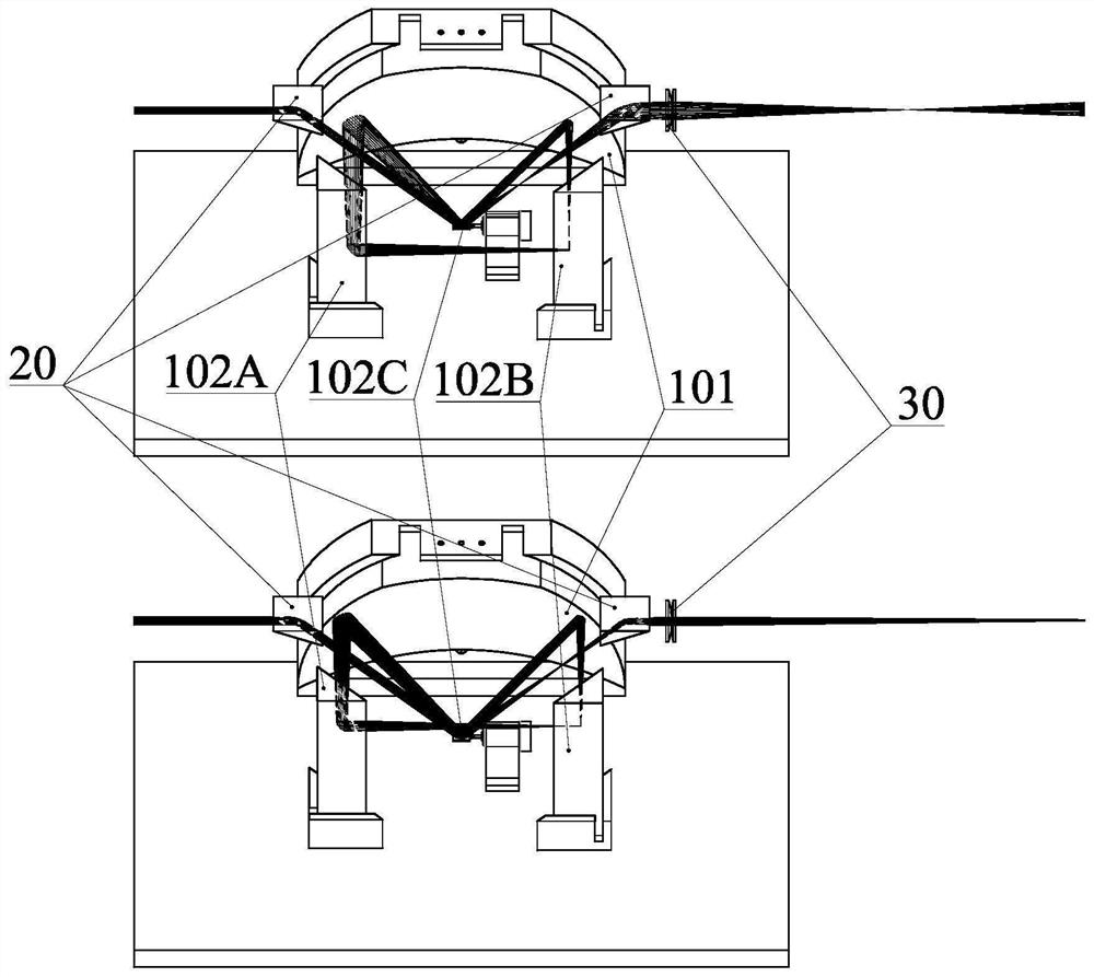 A Laser Dynamic Focusing System Based on Parabolic Mirror Folding Optical Path