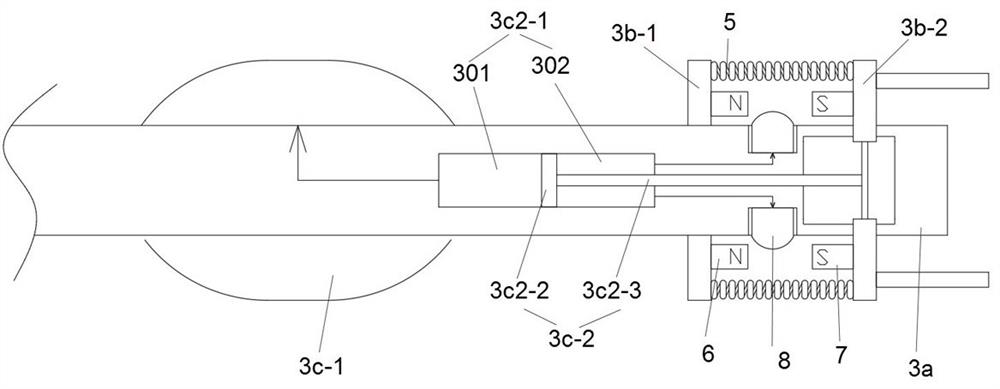 Electric push type charging pile and push method