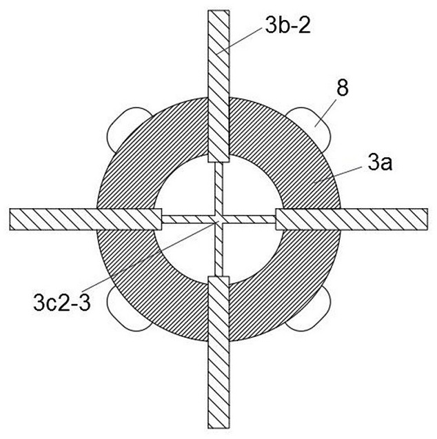 Electric push type charging pile and push method