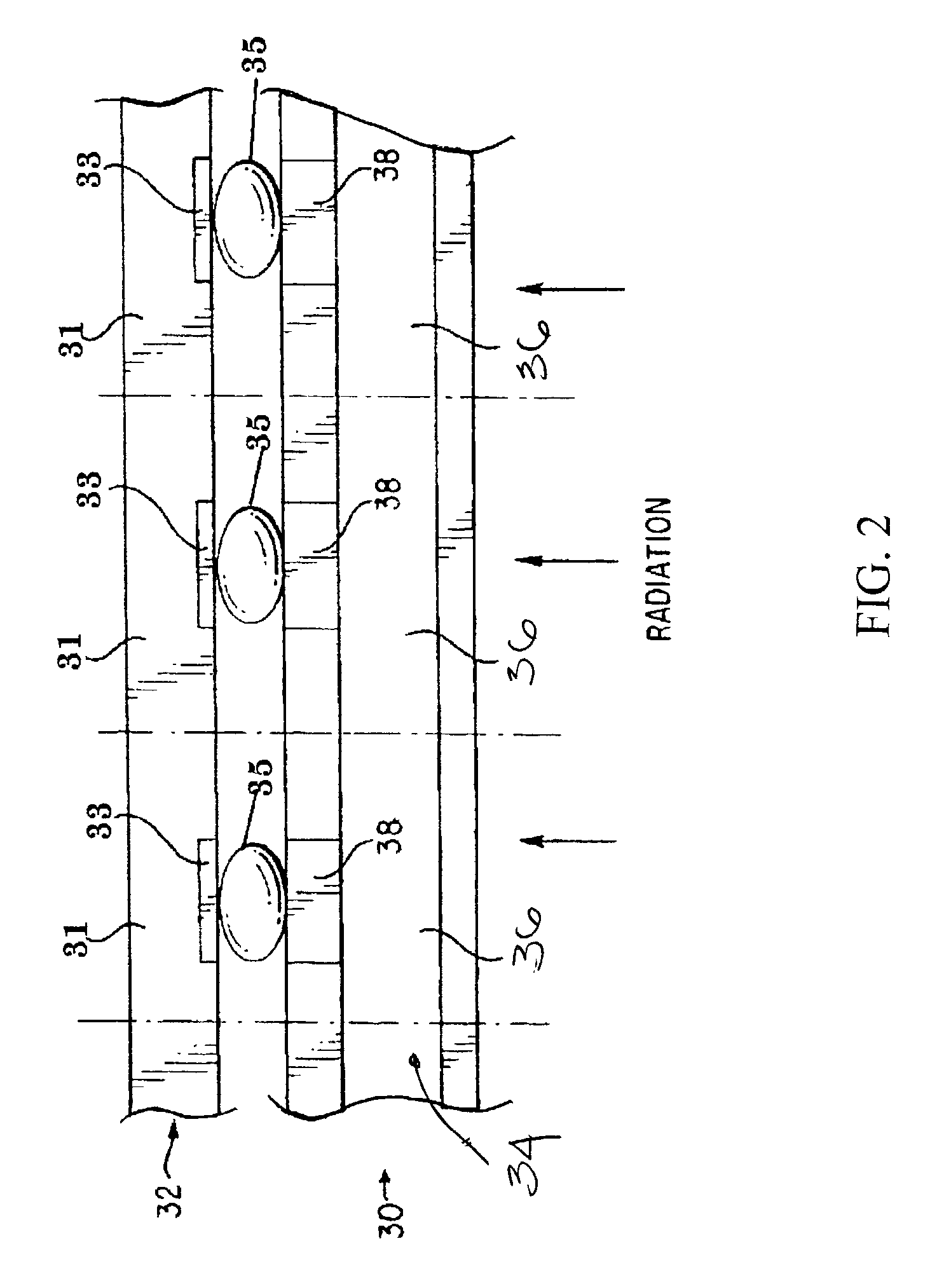 Radiation imaging device and system