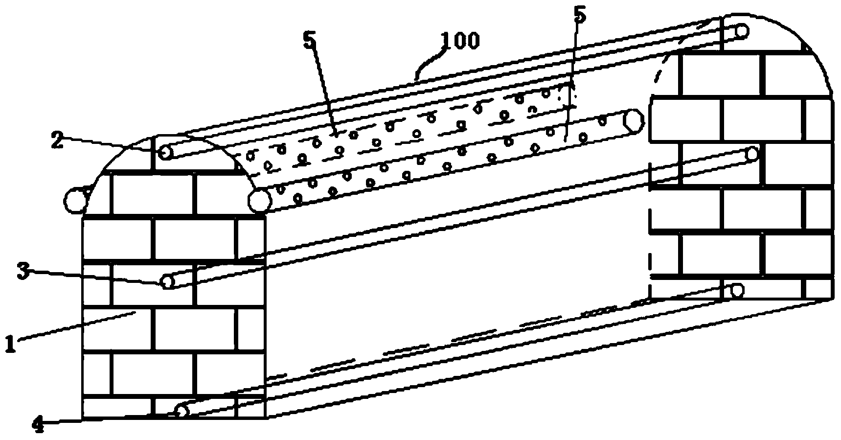 Method for remote filling of explosion-proof compression-resistant closing of coal mine