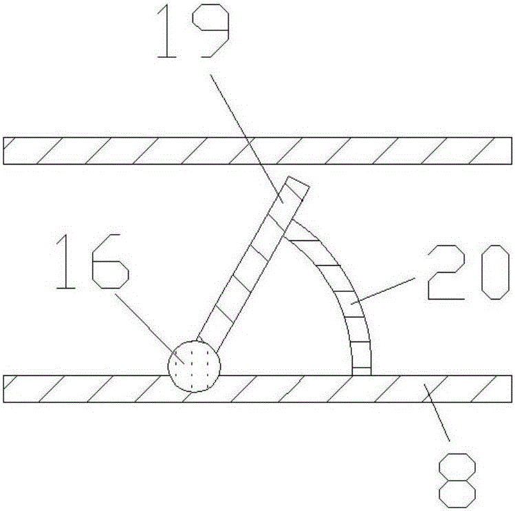 Low-pressure gas circulation rotating speed regulating system