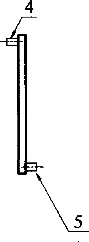 Flexible contilever plate vibration control set and control method based on acceleration sensor