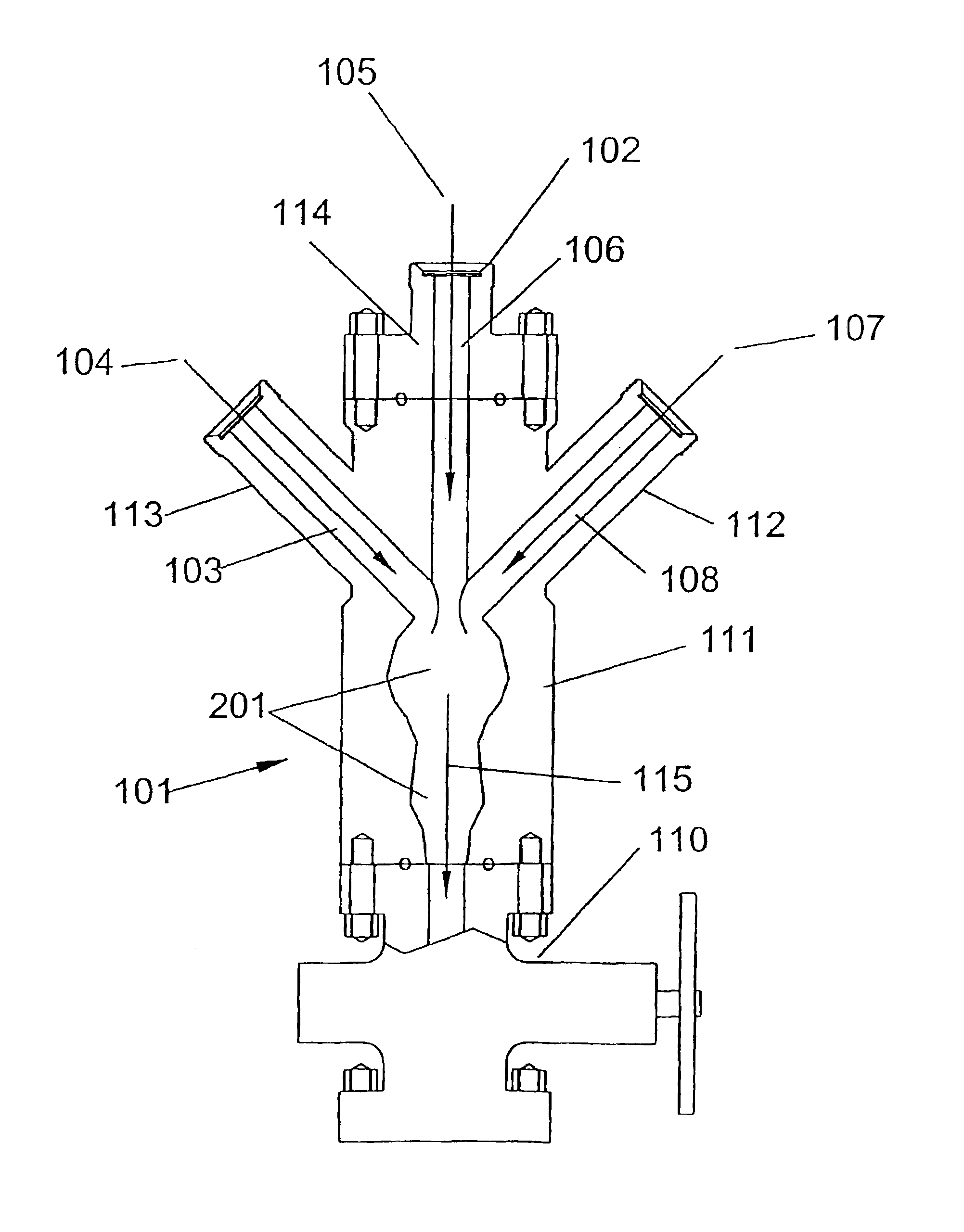 Abrasion resistant frac head