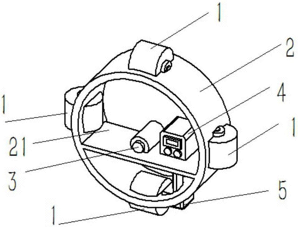 Rapid cable laying device