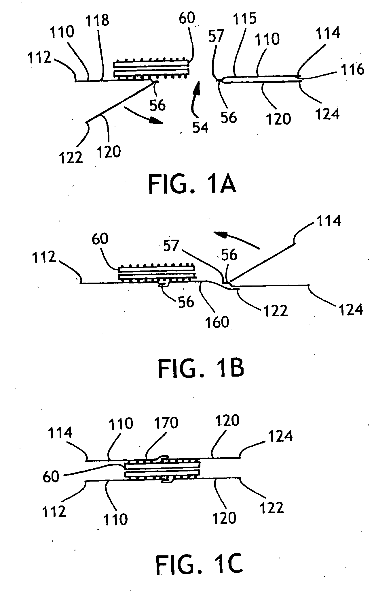 Process for separating a product web into discrete products