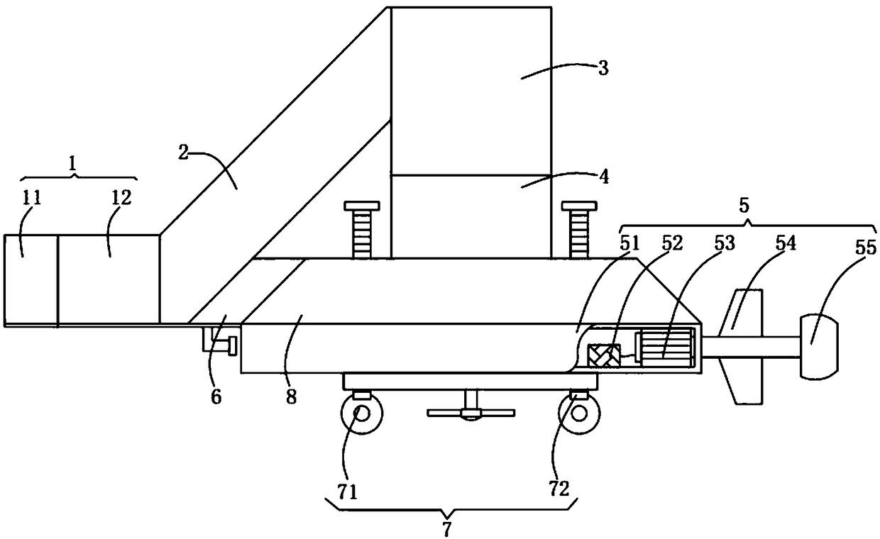 Water pollution treatment equipment for river channel