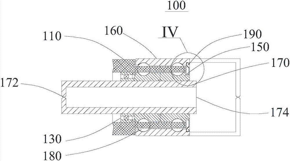 Wire twisting bearing and wire twisting machine