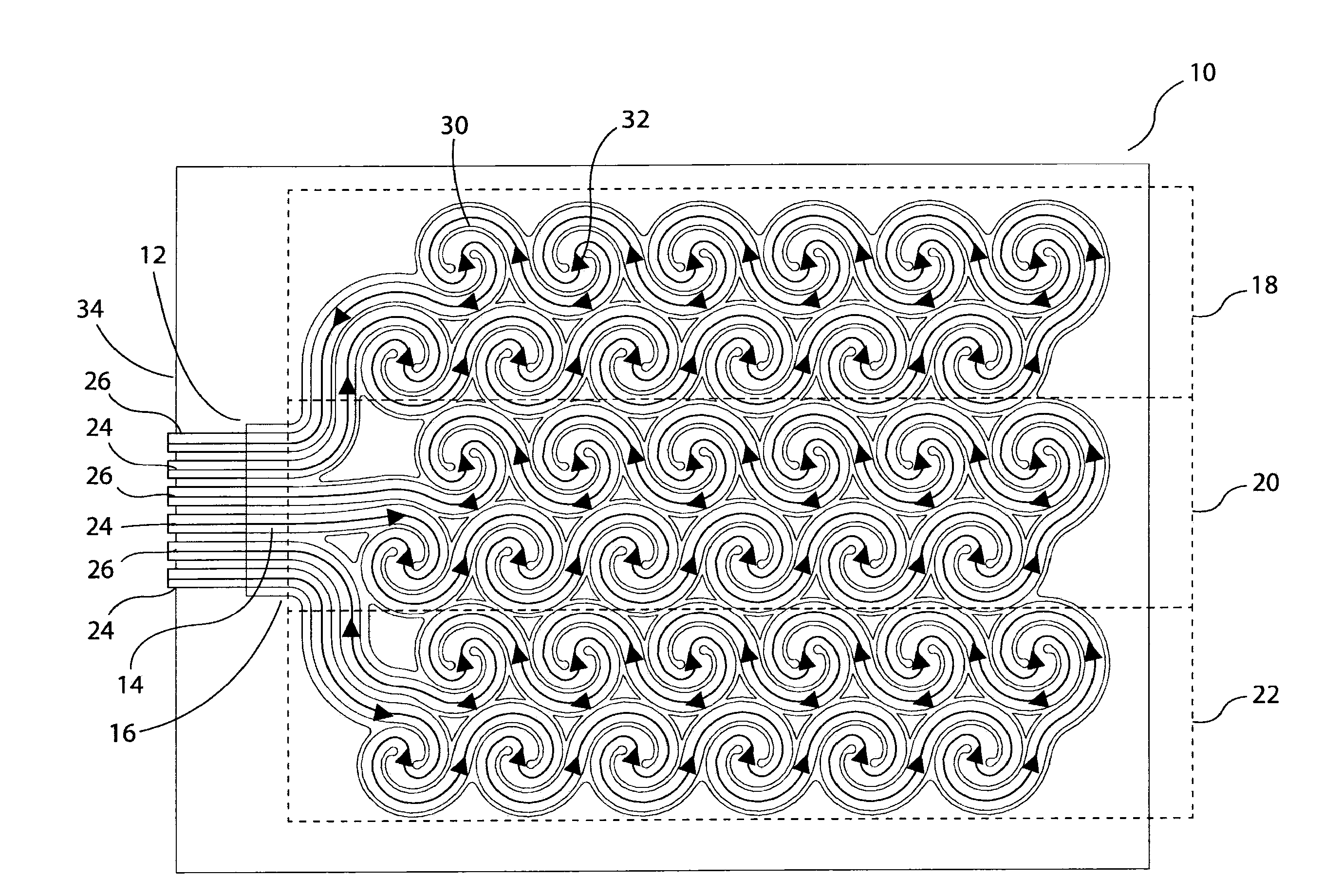 Thermoregulation interface pack and assembly