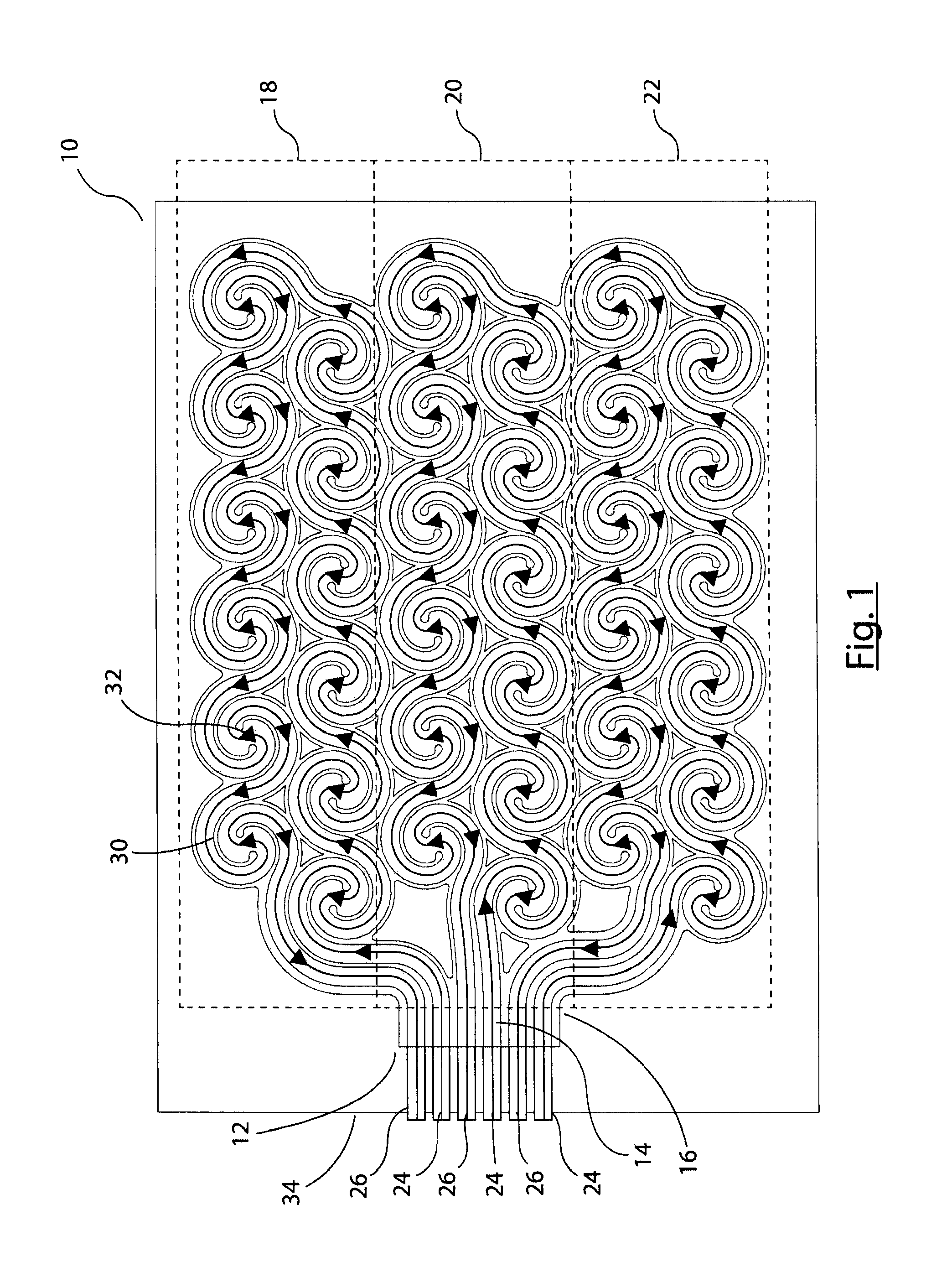 Thermoregulation interface pack and assembly