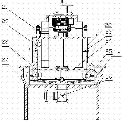 Small synchronous belt kitchen garbage oil-water separator