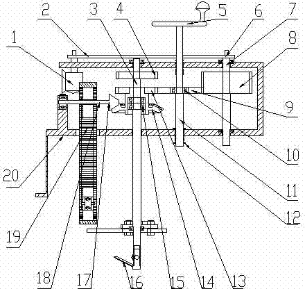 Small synchronous belt kitchen garbage oil-water separator