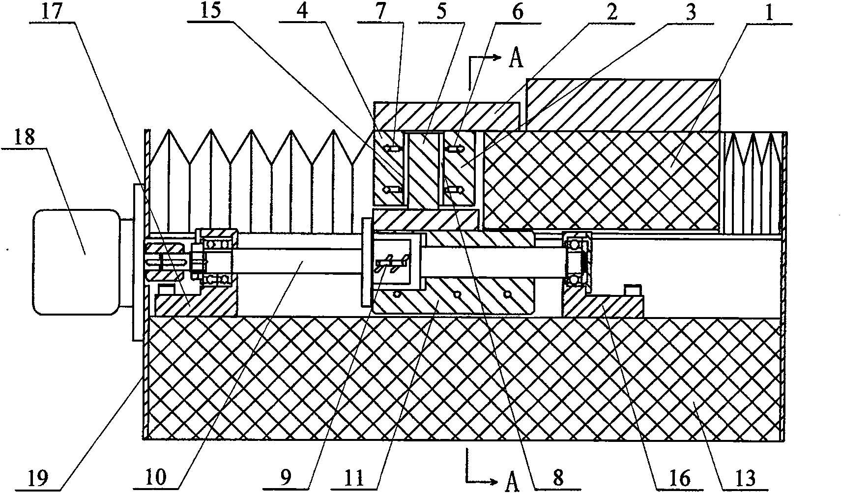 Ultraprecise drive mechanism