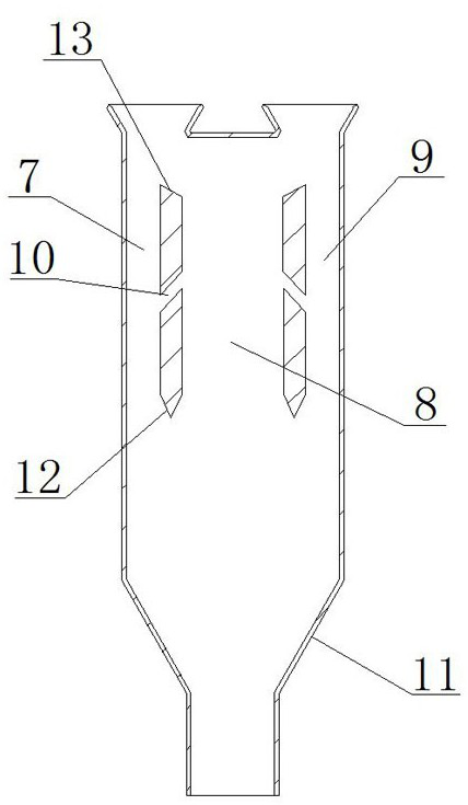 Enhanced heat transfer element capable of automatically and transversely scanning fluid