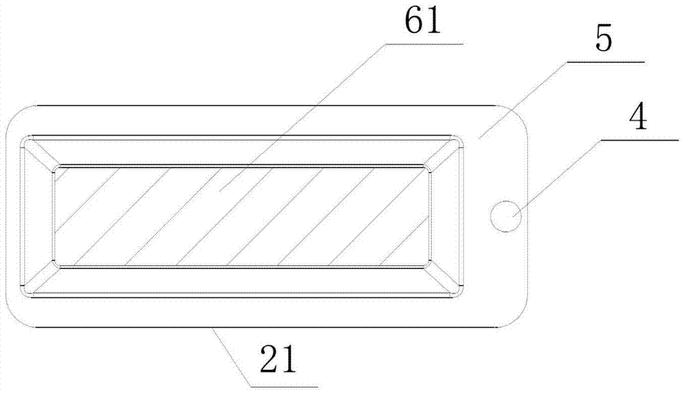 Novel vibration film with reinforcing rib structure