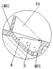 Novel sea wall with sea wave preventing function based on reclamation engineering