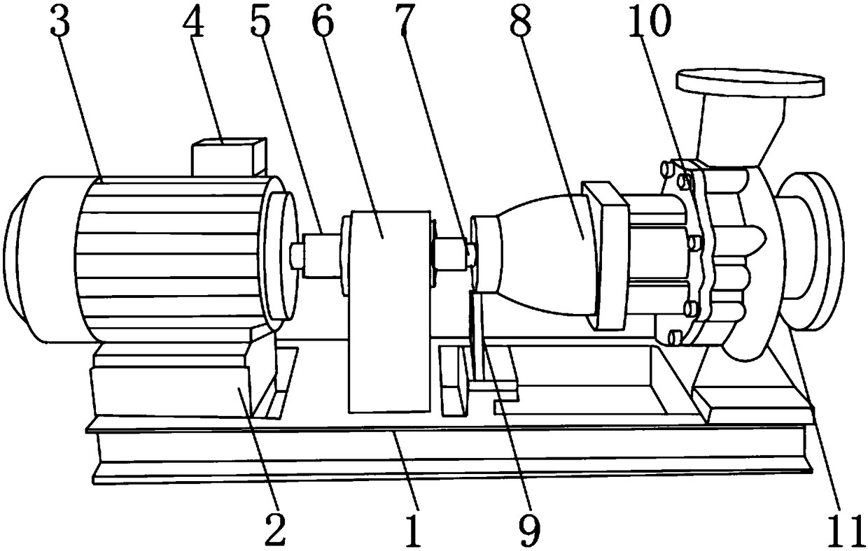 Anti-lock chemical centrifugal pump