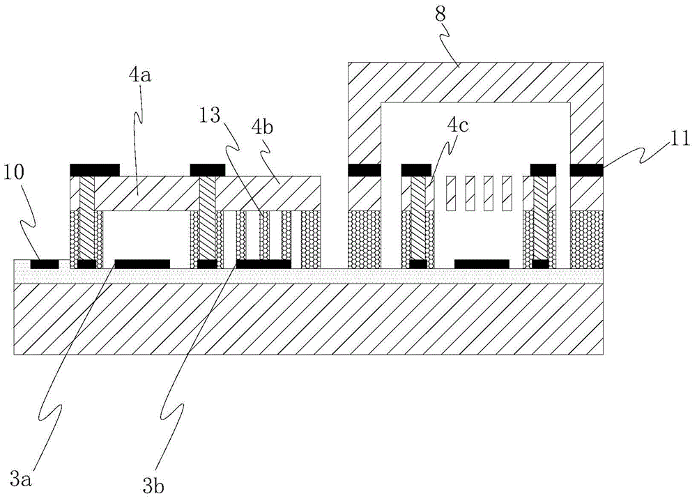 MEMS (Micro-Electro-Mechanical System) pressure sensor-MEMS inertial sensor integrated structure