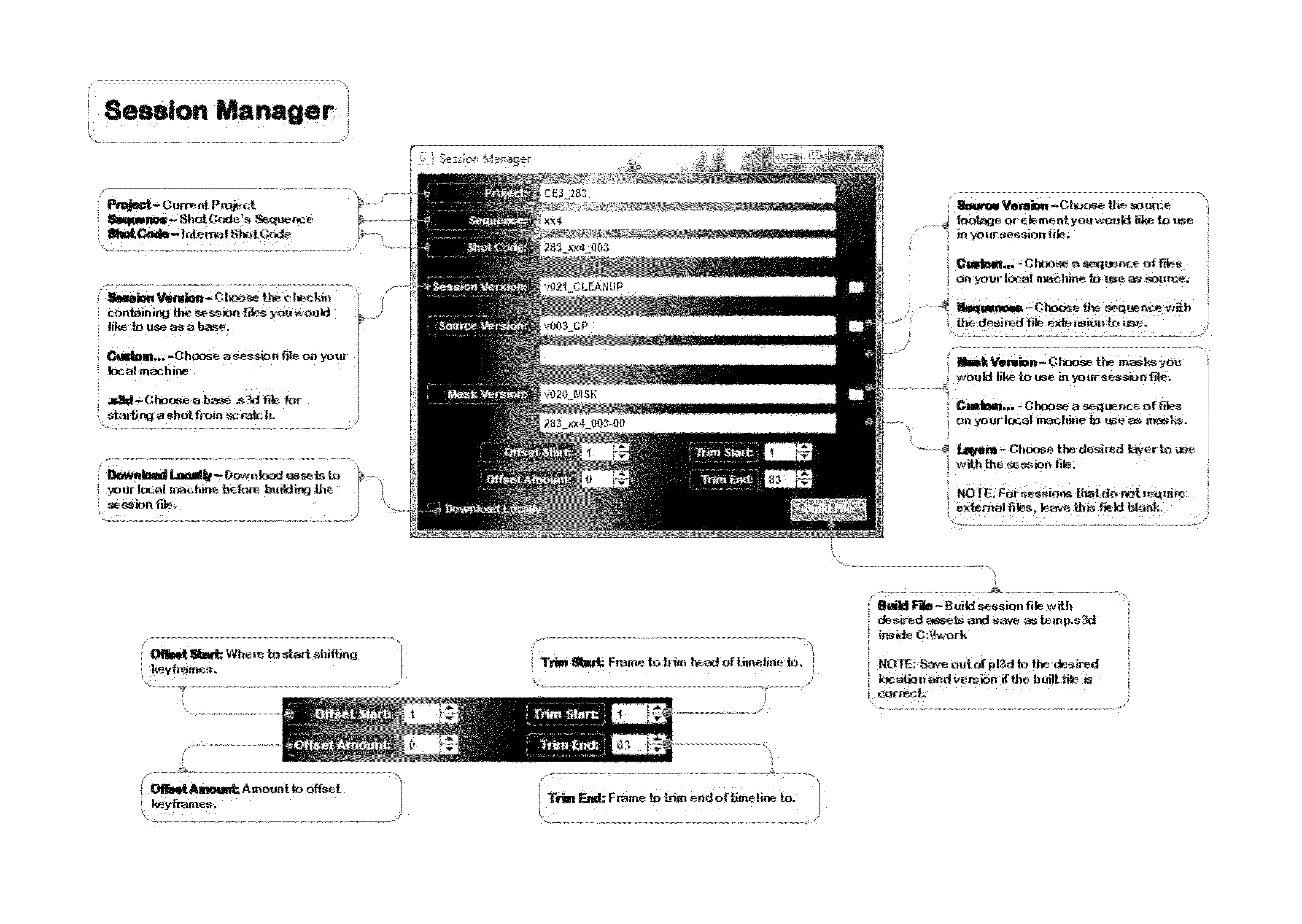 Motion picture project management system