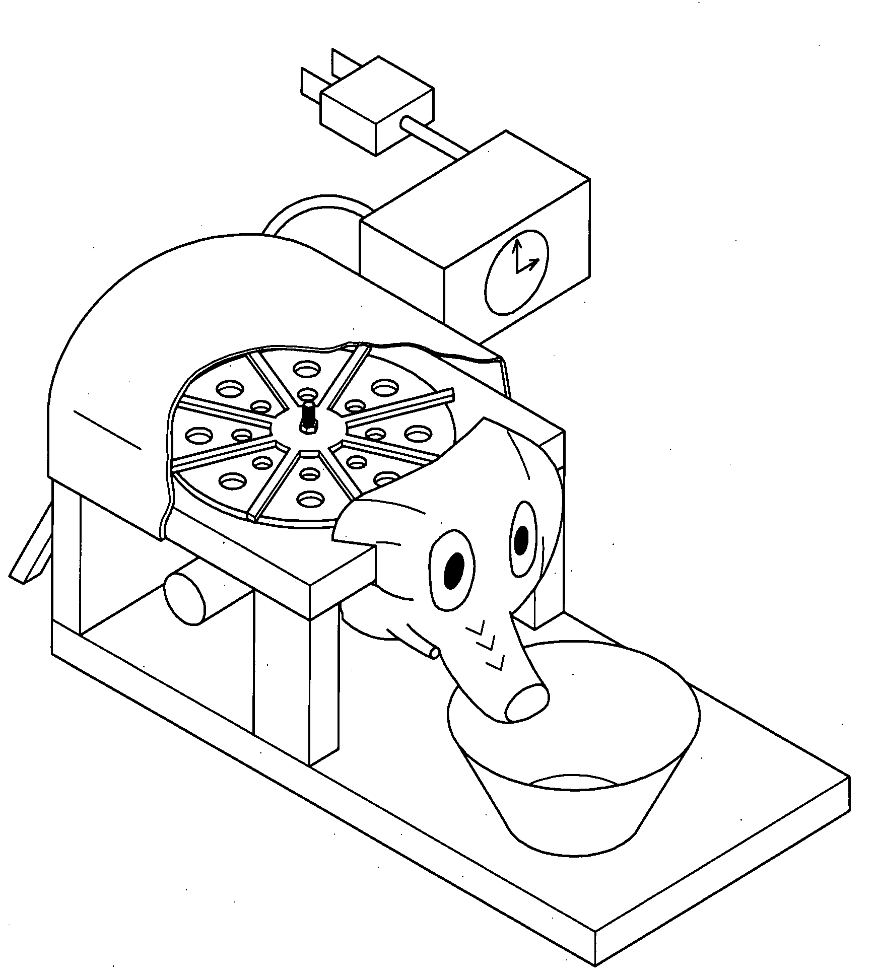 Medicine supply device for patient with dementia