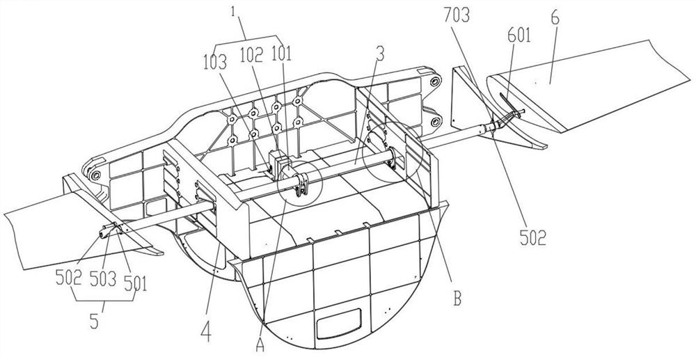 A Flap Synchronous Drive Control Linkage Mechanism