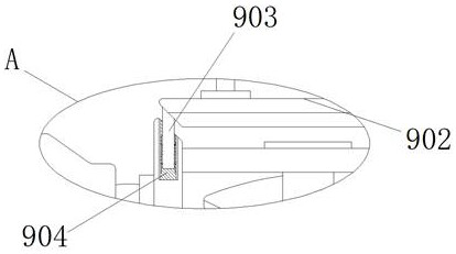 Asphalt material conveying system