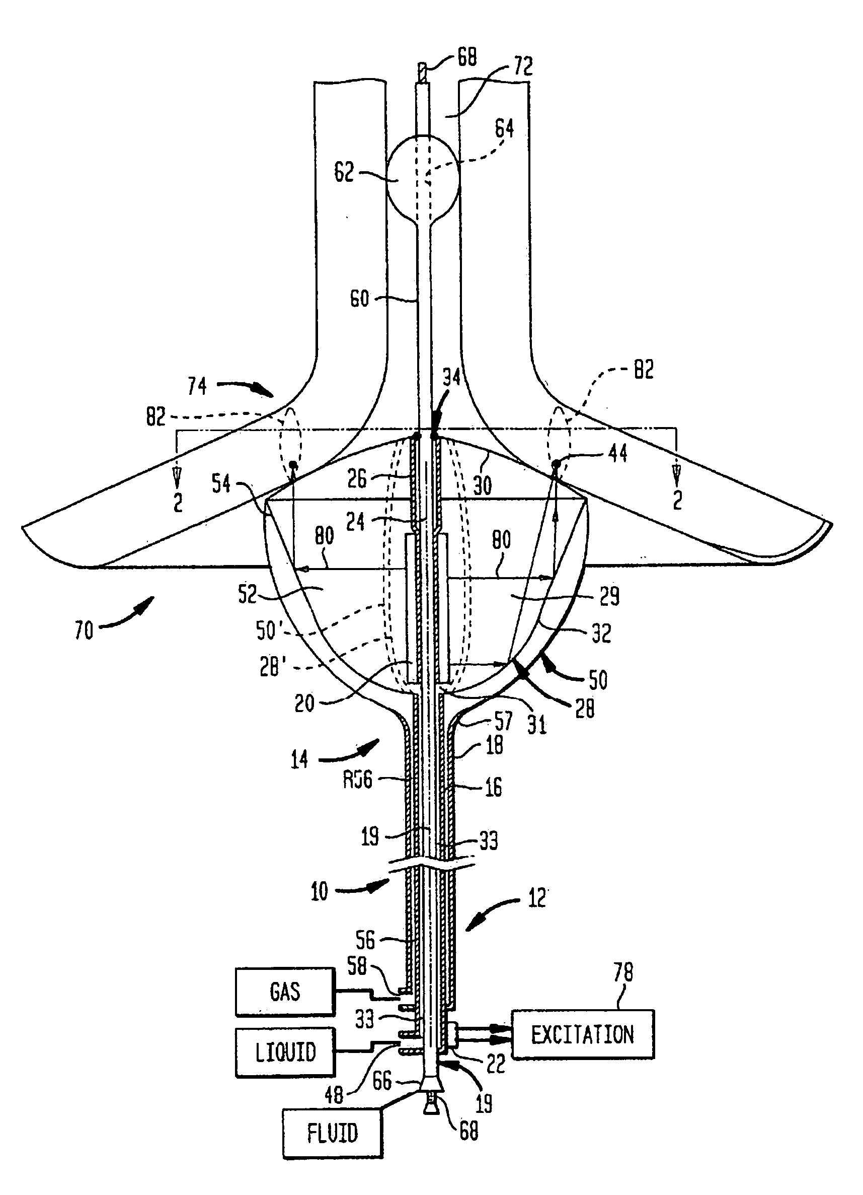 Thermal treatment methods and apparatus with focused energy application