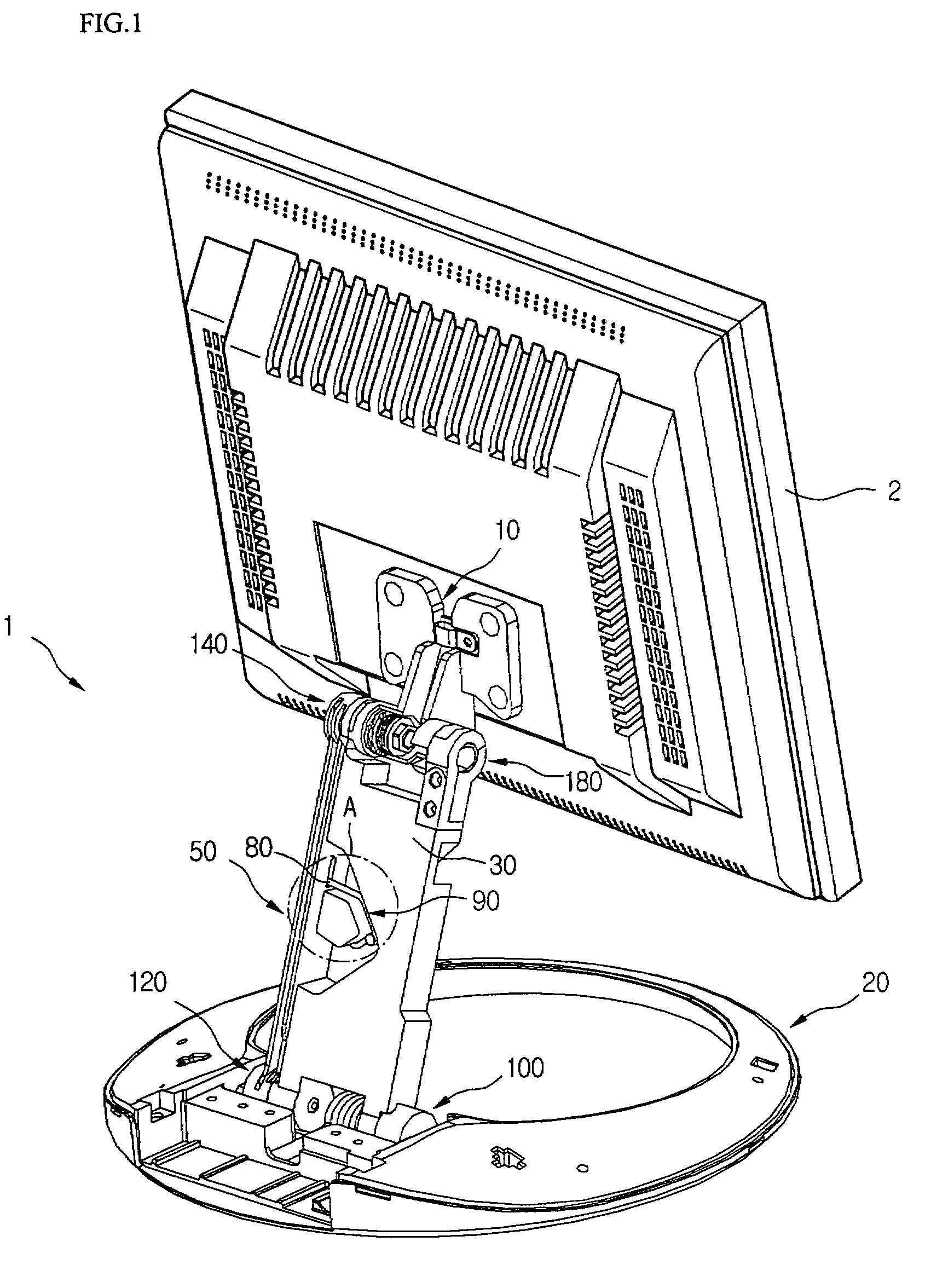 Stand for display device