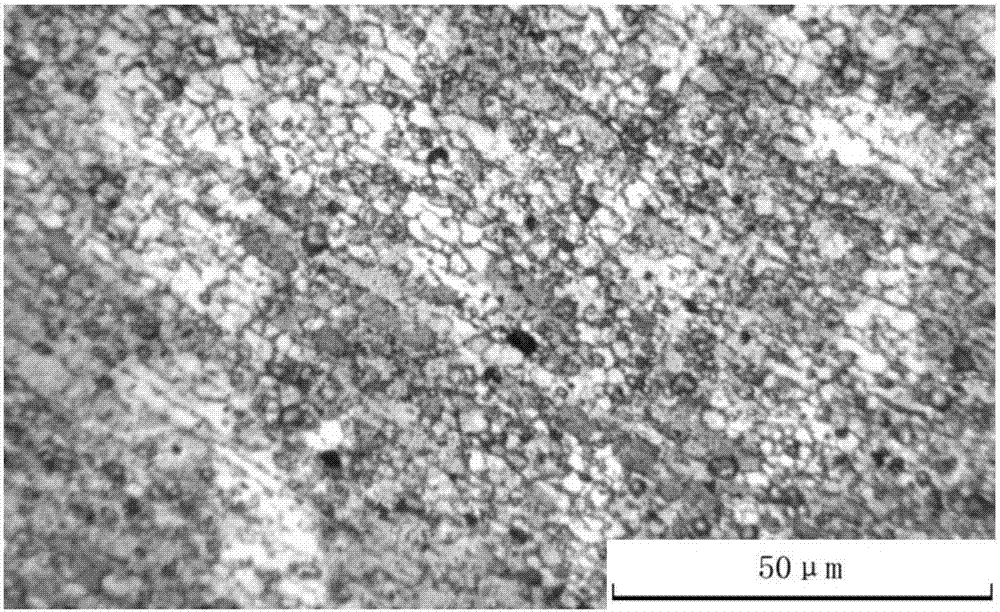 Blocked type variable cross-section reciprocating squeezing, twisting and upsetting forming method for ultra-fine grain bars