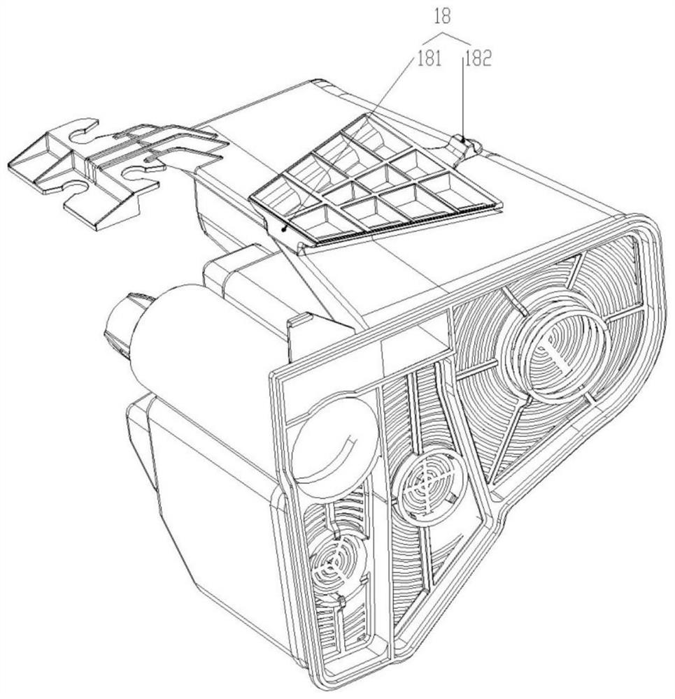 Novel carbon tank structure meeting requirements of complex vehicle body