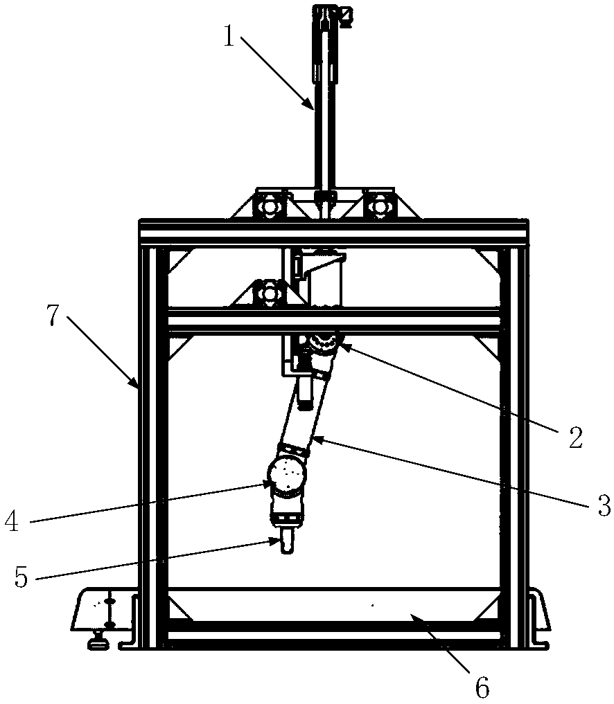 Artificial limb performance testing system under asymmetric alternating loads